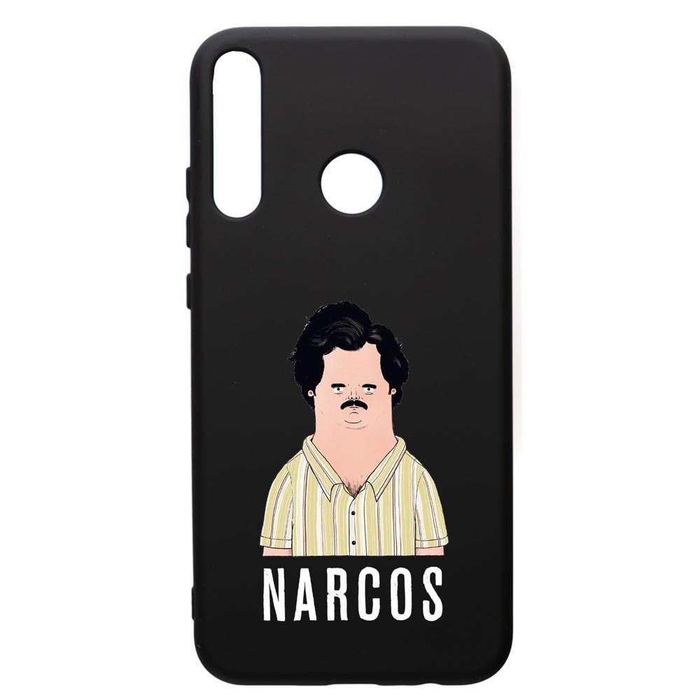 Husa de protectie Huawei P40 Lite E / Y7p, Narcos Pablo Escobar, silicon, cu interiorul din material textil, protectie camera, PB436