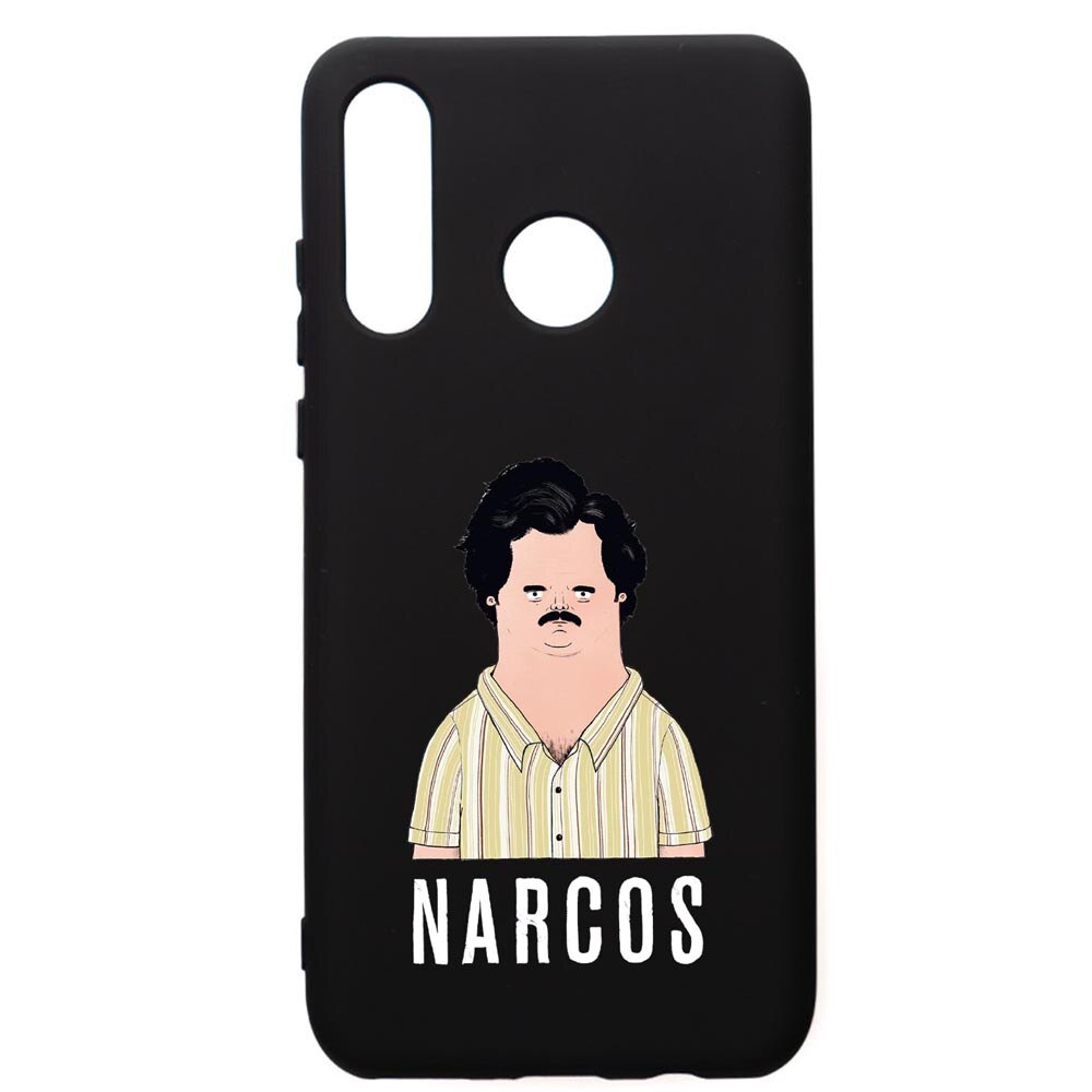 Husa de protectie Huawei P30 Lite, Narcos Pablo Escobar, silicon, cu interiorul din material textil, protectie camera, PB436