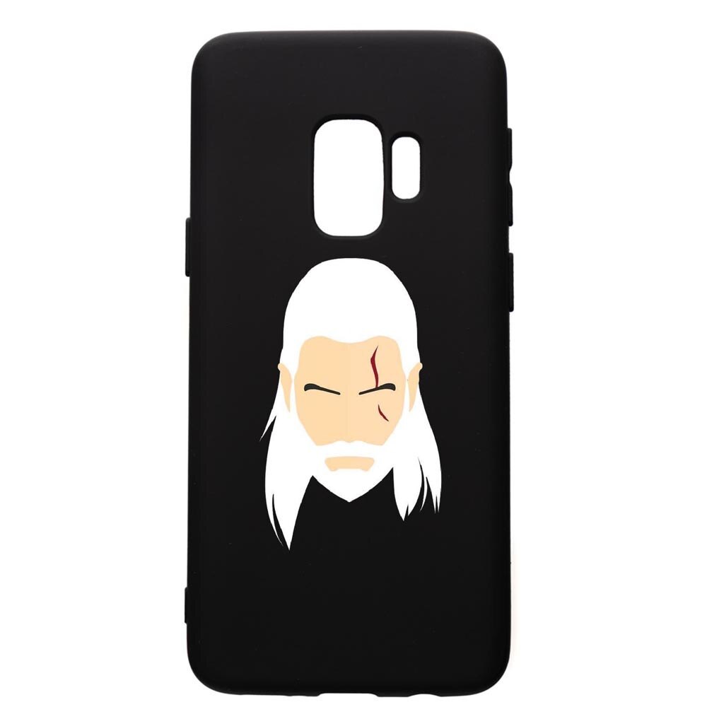 Husa de protectie Samsung Galaxy S9, The Witcher, silicon, cu interiorul din material textil, protectie camera, PB435