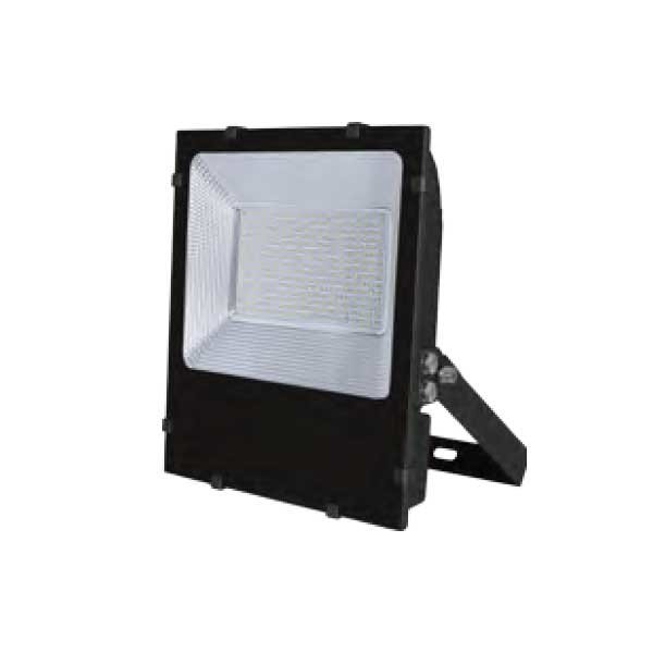 Proiector LED cu tensiune dubla, Optonica, 100W, 300x345x60 mm, Lumina Rece