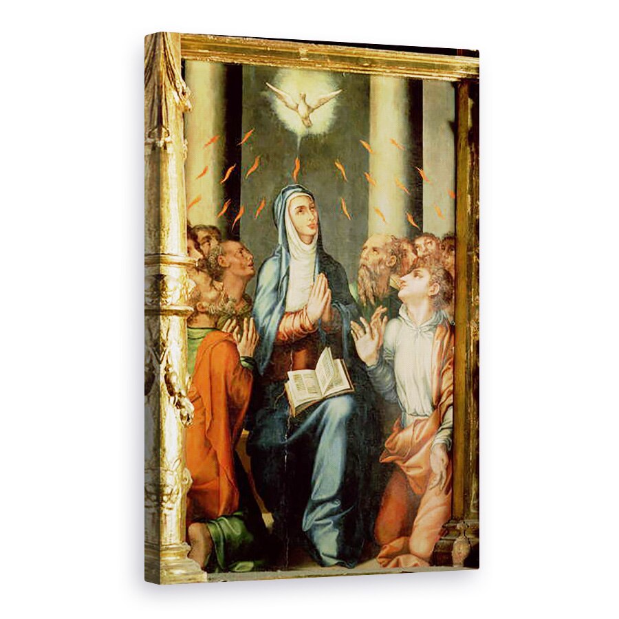 Tablou canvas - Luis de Morales - Pentecost, 80 x 120cm