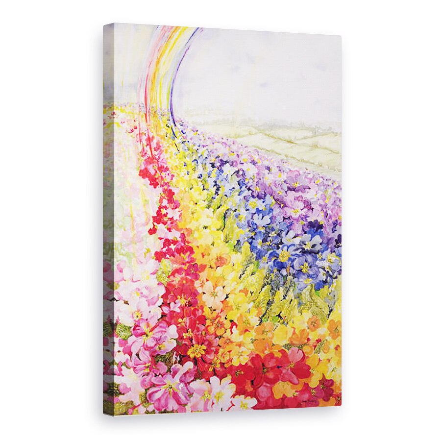 Tablou canvas - Joan Thewsey - Curcubeu Primrose, 80 x 120cm