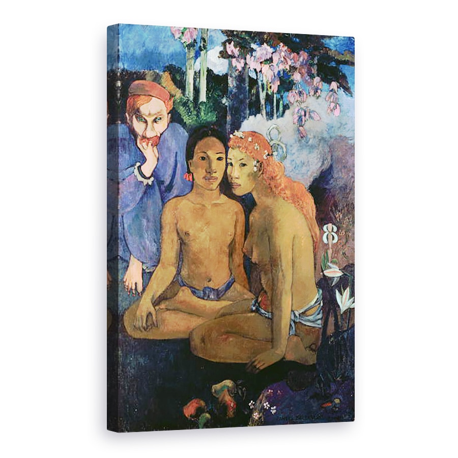 Tablou canvas - Paul Gauguin - Contele Barbares, 80 x 120cm