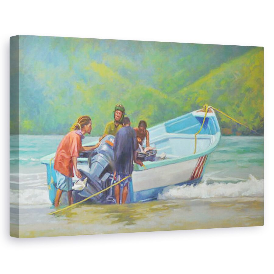 Tablou canvas - Colin Bootman - Peste Rosu, 2018, 80 x 120cm