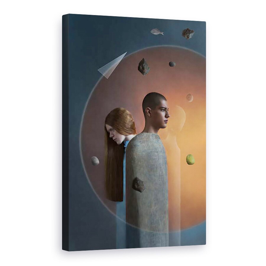 Tablou canvas - Filipp Rabachev - Pamant, Proiectul FM1891InLine, 2017, 80 x 120cm