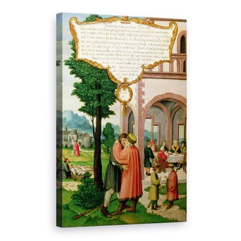 Tablou canvas - Matthias Gerung - Parabola Fiului Risipitor, 60 x 90 cm Tablou canvas - Matthias Gerung - Parabola Fiului Risipitor, 60 x 90 cm