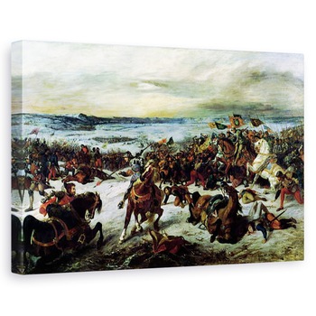 Tablou canvas - Ferdinand Victor Eugene Delacroix - Moartea lui Carol cel Bold 1433-77 in batalia de la Nancy, 5 ianuarie 1477, 80 x 120cm Tablou canvas - Ferdinand Victor Eugene Delacroix - Moartea lui Carol cel Bold 1433-77 in batalia de la Nancy, 5 ianuarie 1477, 80 x 120cm