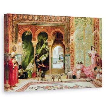 Tablou canvas - Constant - Un palat regal in Maroc, 60 x 90 cm Tablou canvas - Constant - Un palat regal in Maroc, 60 x 90 cm