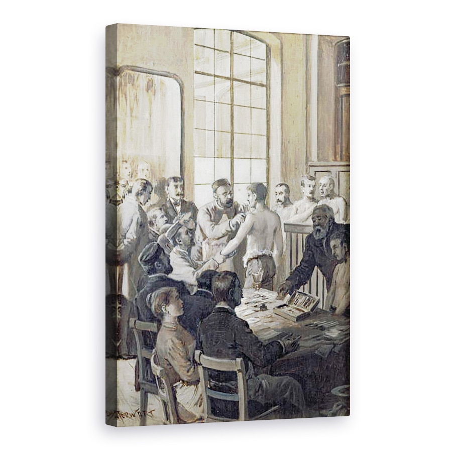 Tablou canvas - Paul Merwart - Vaccinarea, 40 x 60 cm