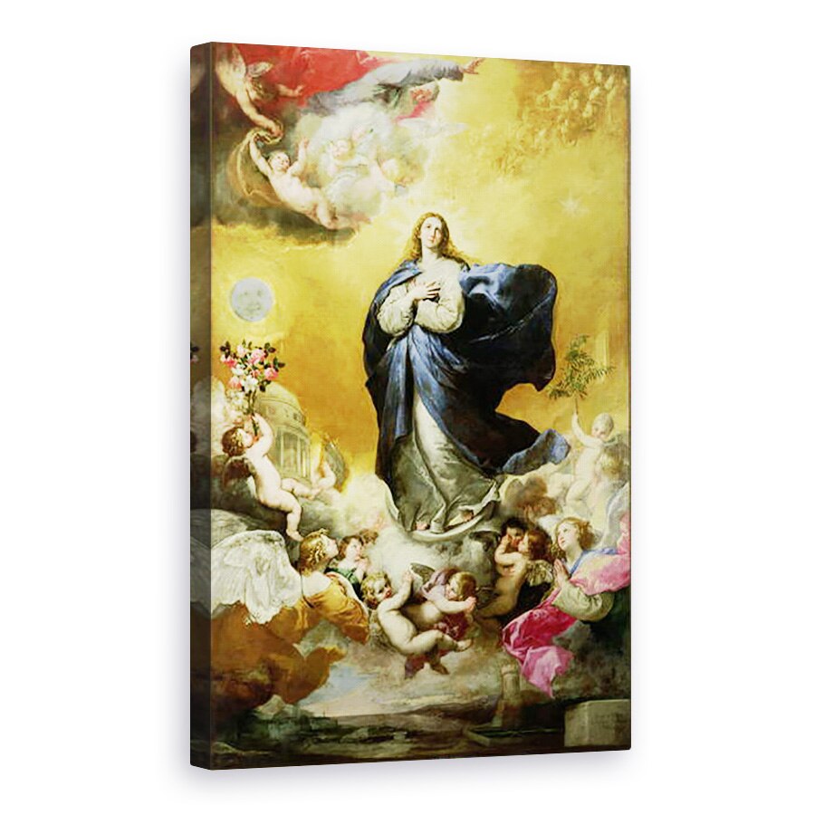Tablou canvas - Jusepe de Ribera - Conceptie imaculata, 80 x 120cm