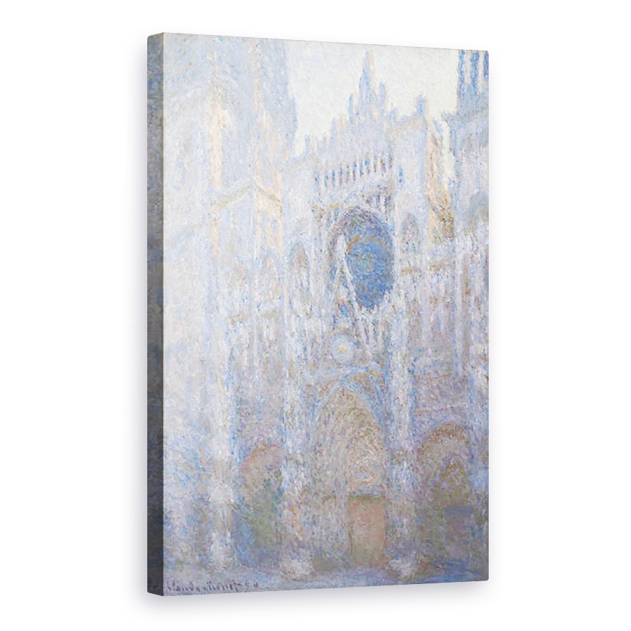 Tablou canvas - Claude Monet - Catedrala Rouen, fatada vestica, 80 x 120cm