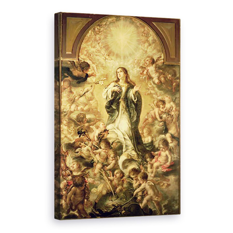 Tablou canvas - Juan de Valdes Leal - Conceptie imaculata, 60 x 90 cm