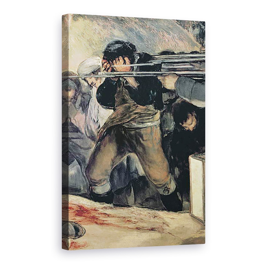 Tablou canvas - Francisco Jose de Goya y Lucientes - Executarea aparatorilor din Madrid, 3 mai 1808, 40 x 60 cm