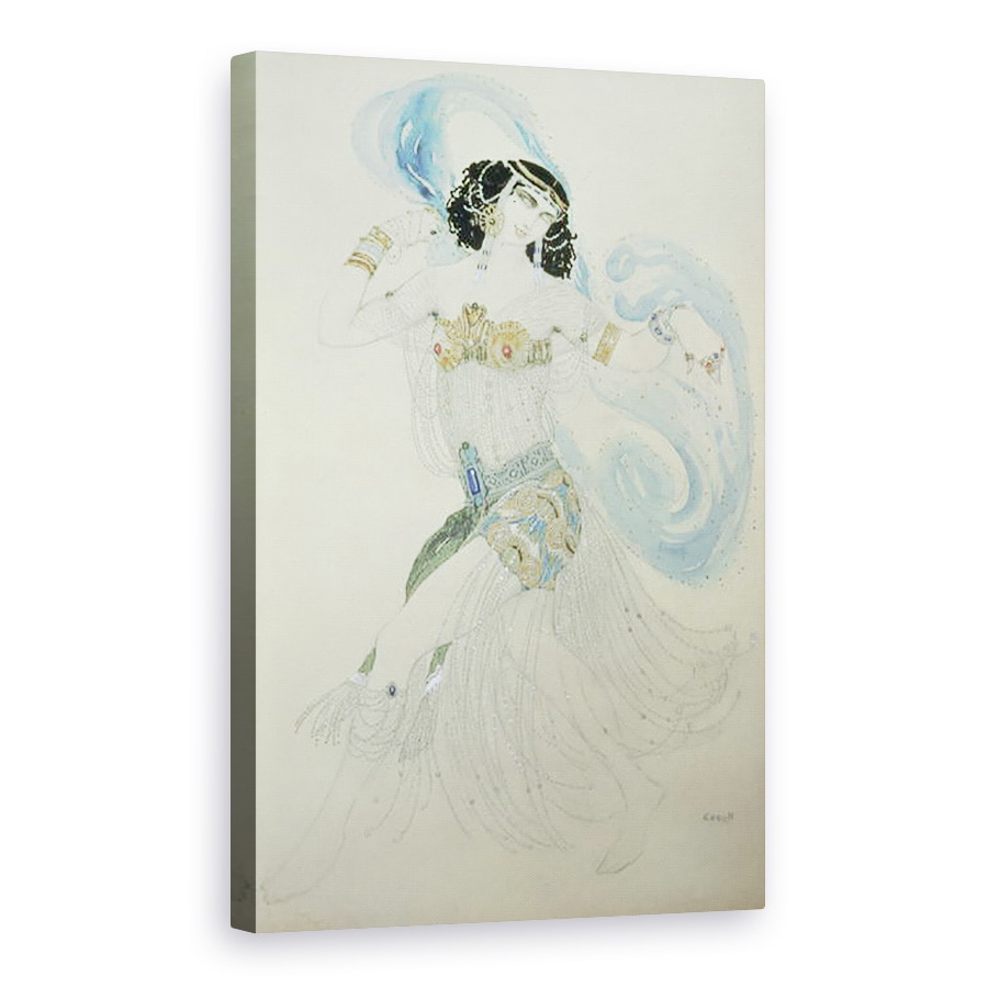 Tablou canvas - Leon Bakst - Design-ul costumului pentru Salome in Dansul celor sapte voaluri, 80 x 120cm