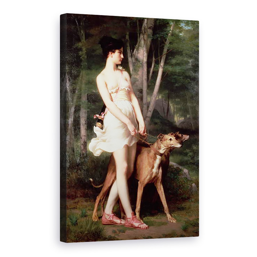 Tablou canvas - Gaston Casimir Saint-Pierre - Diana Vanatoarea, 40 x 60 cm