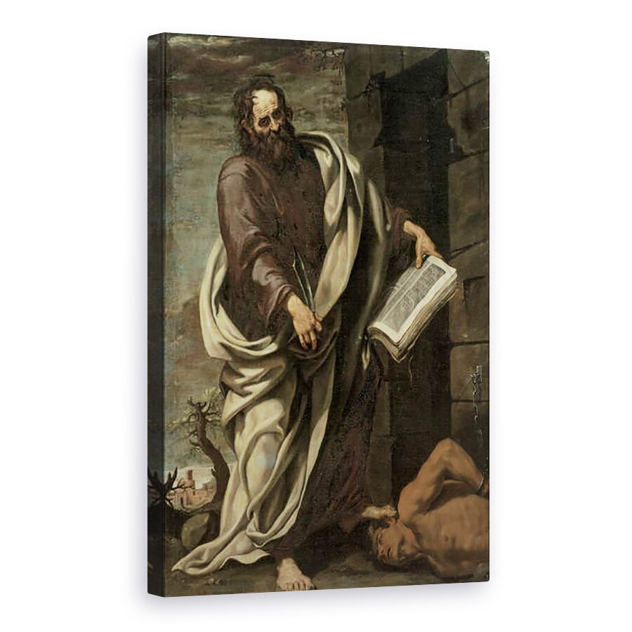 Tablou canvas - Luis Tristan de Escamilla - Sfantul Bartolomeu, 80 x 120cm