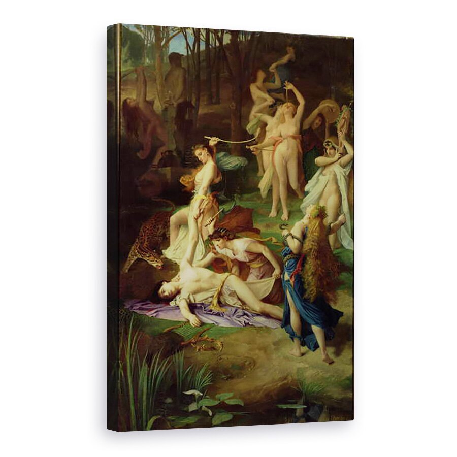 Tablou canvas - Emile Levy - Moartea lui Orfeu, 80 x 120cm