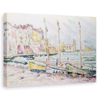 Tablou canvas - Paul Signac - Collioure, 60 x 90 cm Tablou canvas - Paul Signac - Collioure, 60 x 90 cm