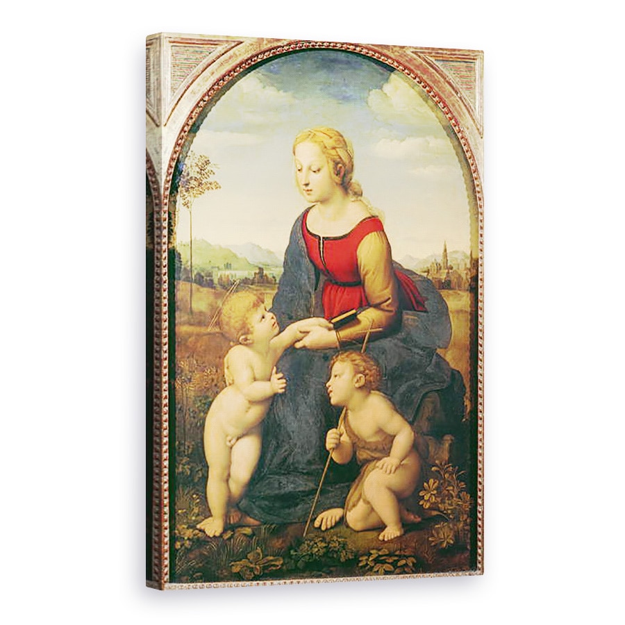 Tablou canvas - Raphael - La Belle Jardiniere, 80 x 120cm