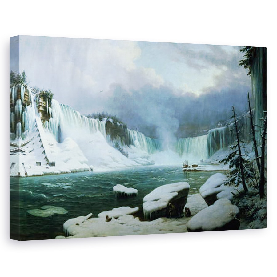 Tablou canvas - Hippolyte Victor Valentin Sebron - Cascada Niagara, 40 x 60 cm