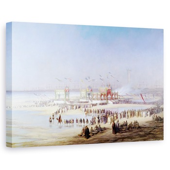 Tablou canvas - Edouard Riou - Inaugurarea Canalului Suez de catre imparateasa Eugenie 1826-1920 17 noiembrie 1869, 60 x 90 cm Tablou canvas - Edouard Riou - Inaugurarea Canalului Suez de catre imparateasa Eugenie 1826-1920 17 noiembrie 1869, 60 x 90 cm