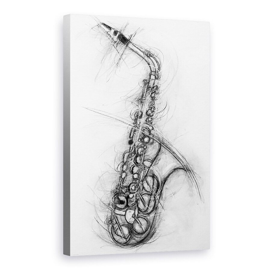Tablou canvas - Penny Warden - Saxophone 2005, 60 x 90 cm