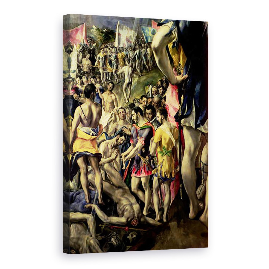 Tablou canvas - El Greco - Martiriul Sfantului Maurice, 40 x 60 cm