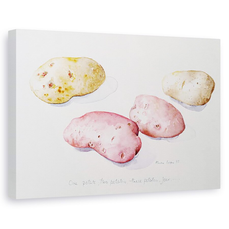 Tablou canvas - Alison Cooper - Potato Study, 80 x 120cm