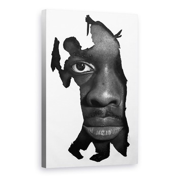 Tablou canvas - Ken Nwadiogbu - Fratele nu este Fratele Tau intr-adevar, 80 x 120cm Tablou canvas - Ken Nwadiogbu - Fratele nu este Fratele Tau intr-adevar, 80 x 120cm