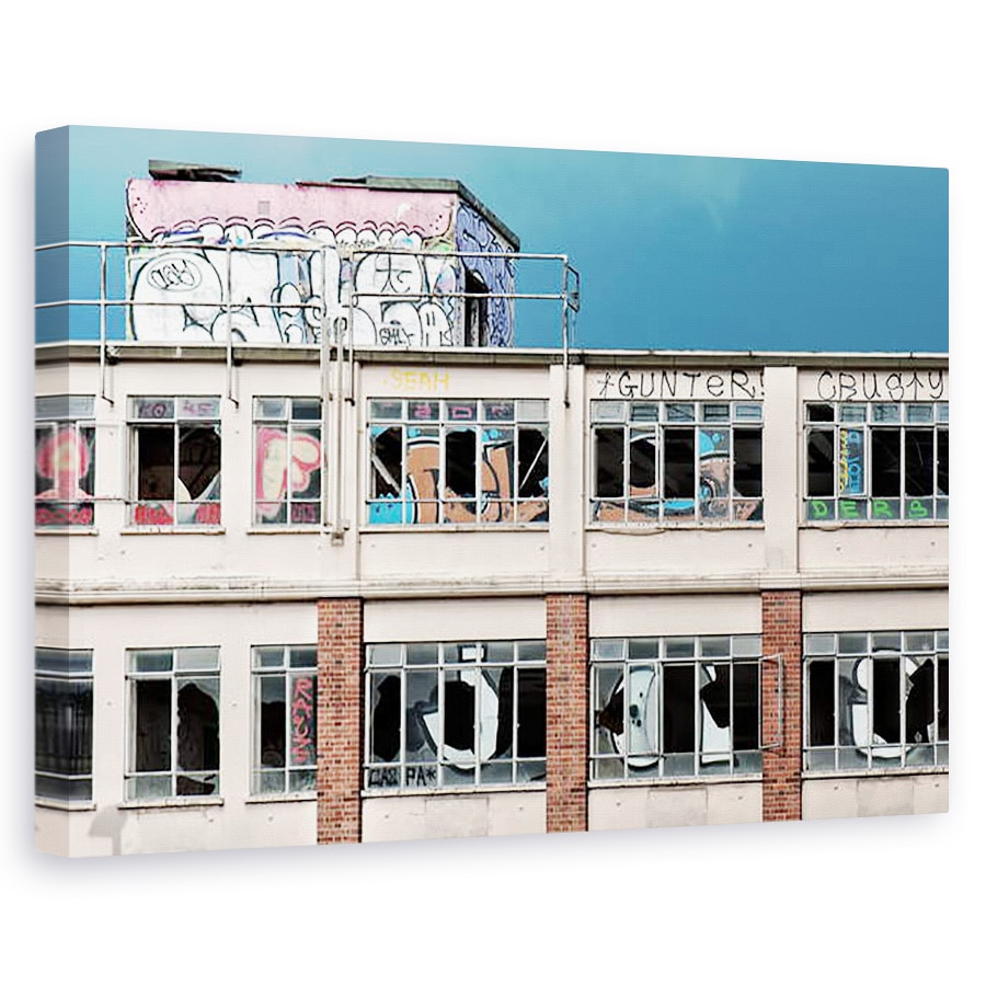 Tablou canvas - Ant Smith - Degradarea urbana pe Bromley-bu-Bow, 2020, 40 x 60 cm