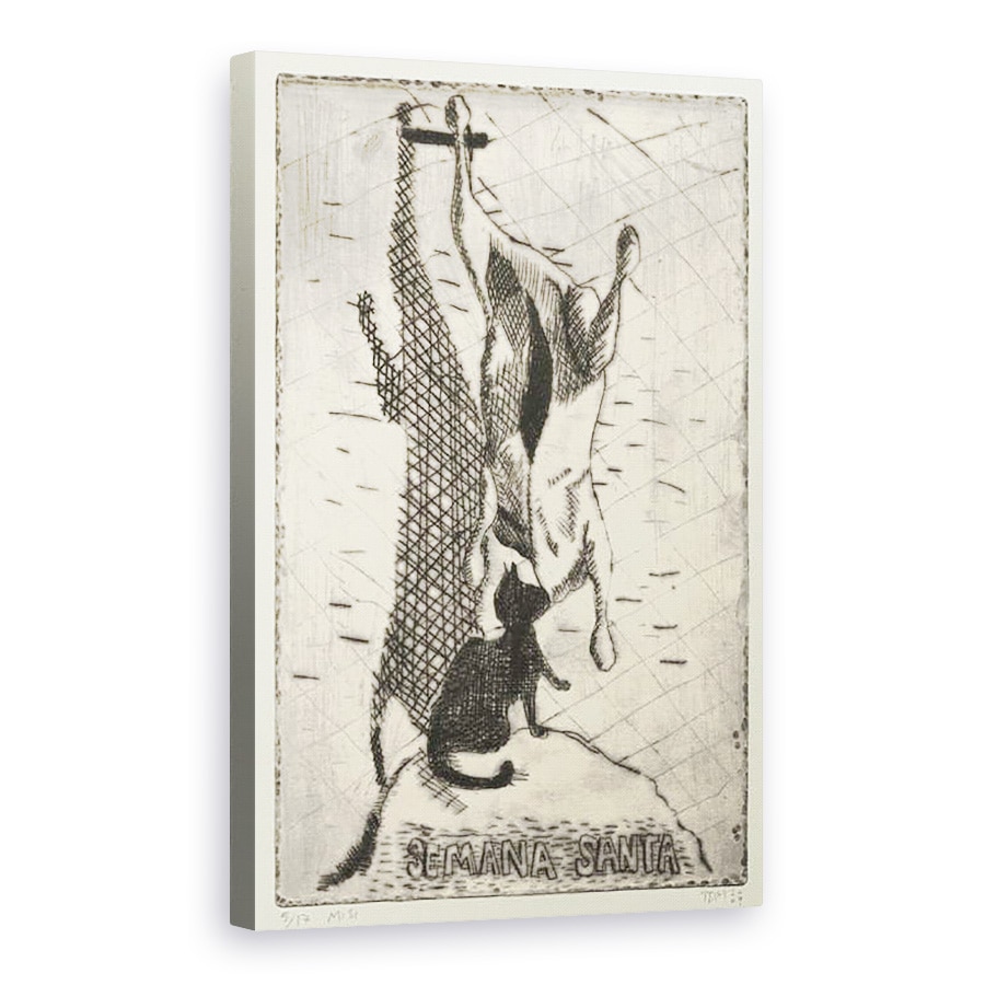 Tablou canvas - Thomas MacGregor - Semana Santa, 60 x 90 cm