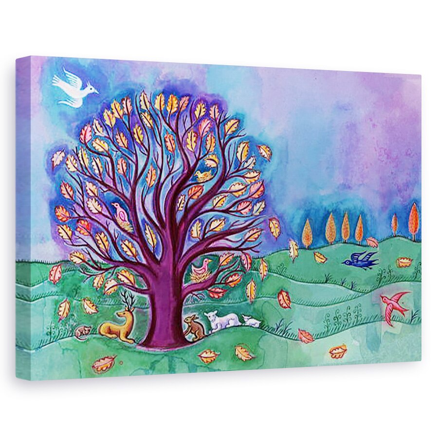 Tablou canvas - Jane Tattersfield - Copac de toamna, 2002, 40 x 60 cm