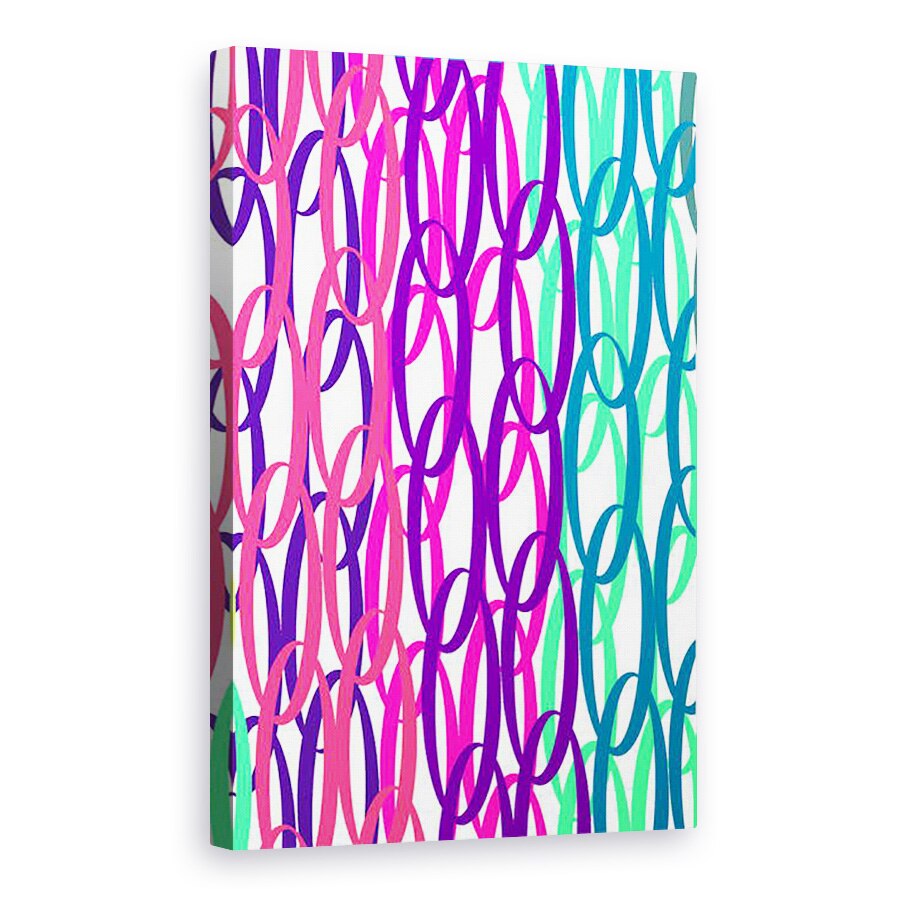 Tablou canvas - Louisa Hereford - Pergamente suprapuse, 2015, 80 x 120cm