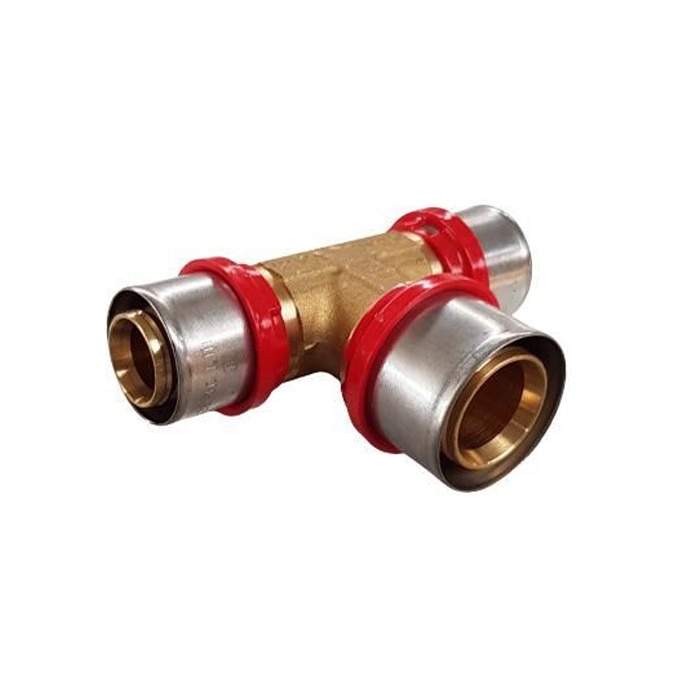 Teu PexAl sertizare 26x32x26 TIEMME Raccorderie