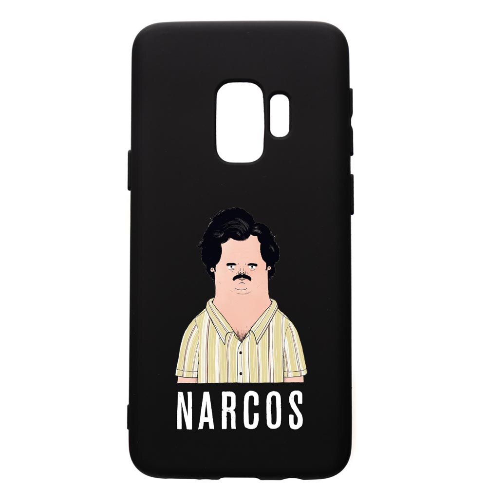 Husa de protectie Samsung Galaxy S9, Narcos Pablo Escobar, silicon, cu interiorul din material textil, protectie camera, PB436