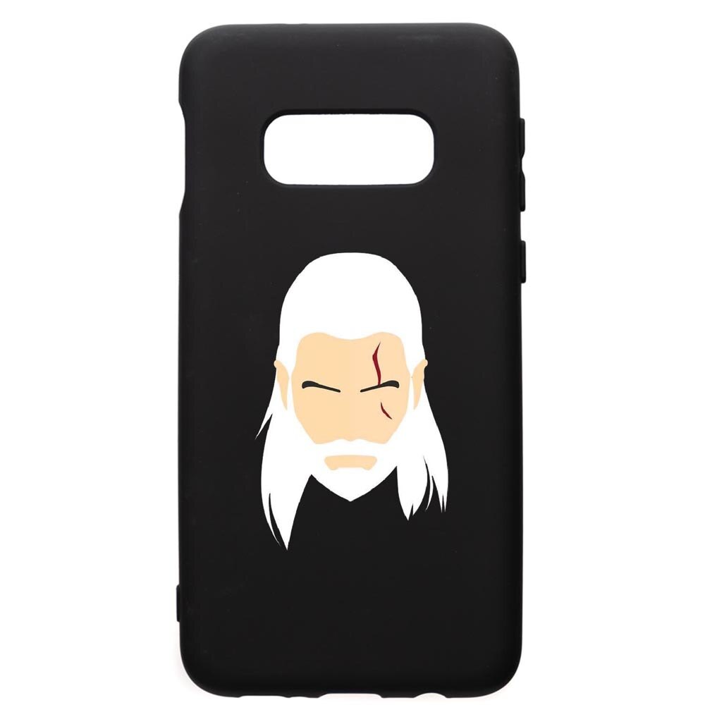 Husa de protectie Samsung Galaxy S10E, The Witcher, silicon, cu interiorul din material textil, protectie camera, PB435
