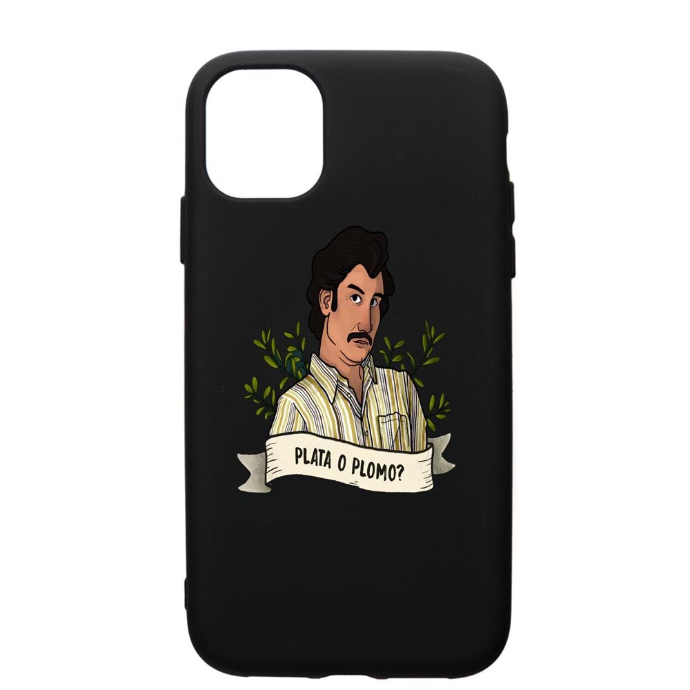 Husa de protectie Apple iPhone 12 Mini, Narcos Pablo Escobar, silicon, cu interiorul din material textil, protectie camera, PB438
