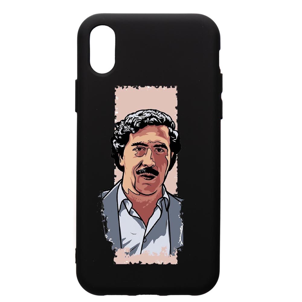 Husa de protectie Huawei Y5 2019, Narcos Pablo Escobar, silicon, cu interiorul din material textil, protectie camera, PB442