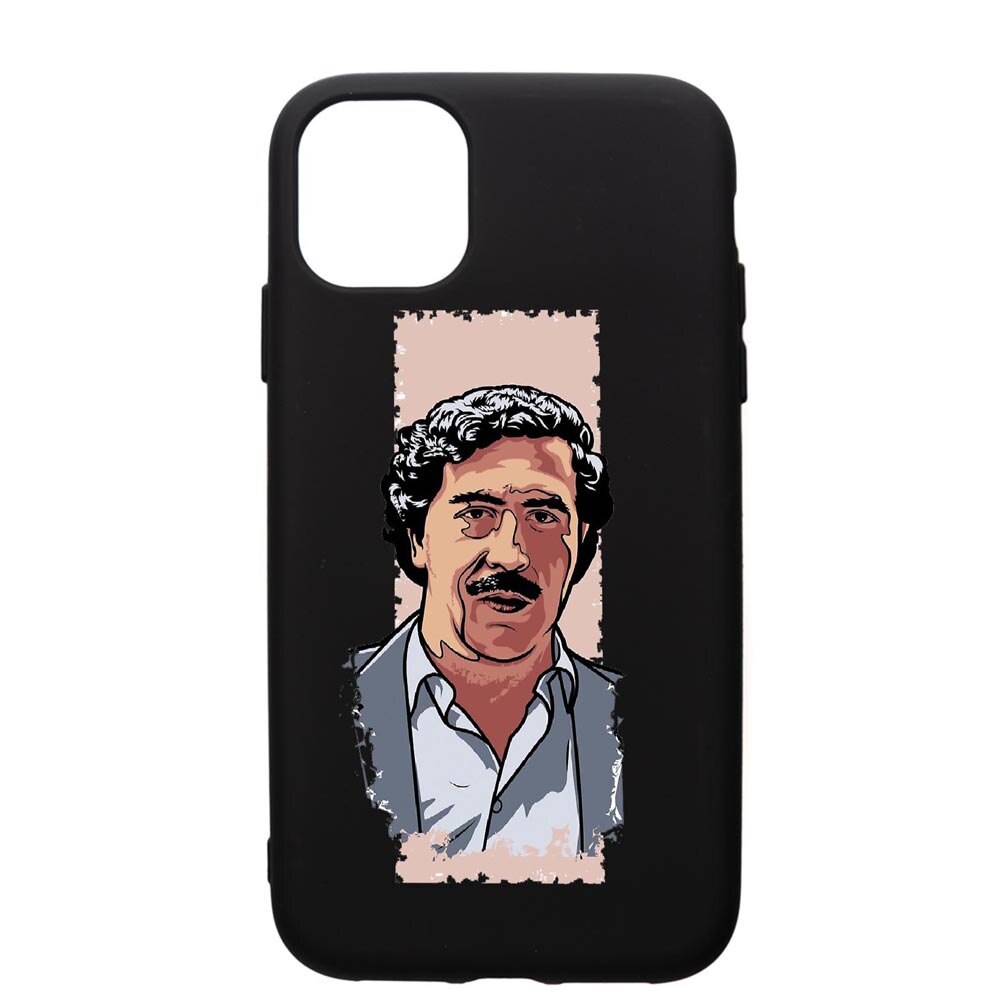 Husa de protectie Apple iPhone 12 Pro Max, Narcos Pablo Escobar, silicon, cu interiorul din material textil, protectie camera, PB442