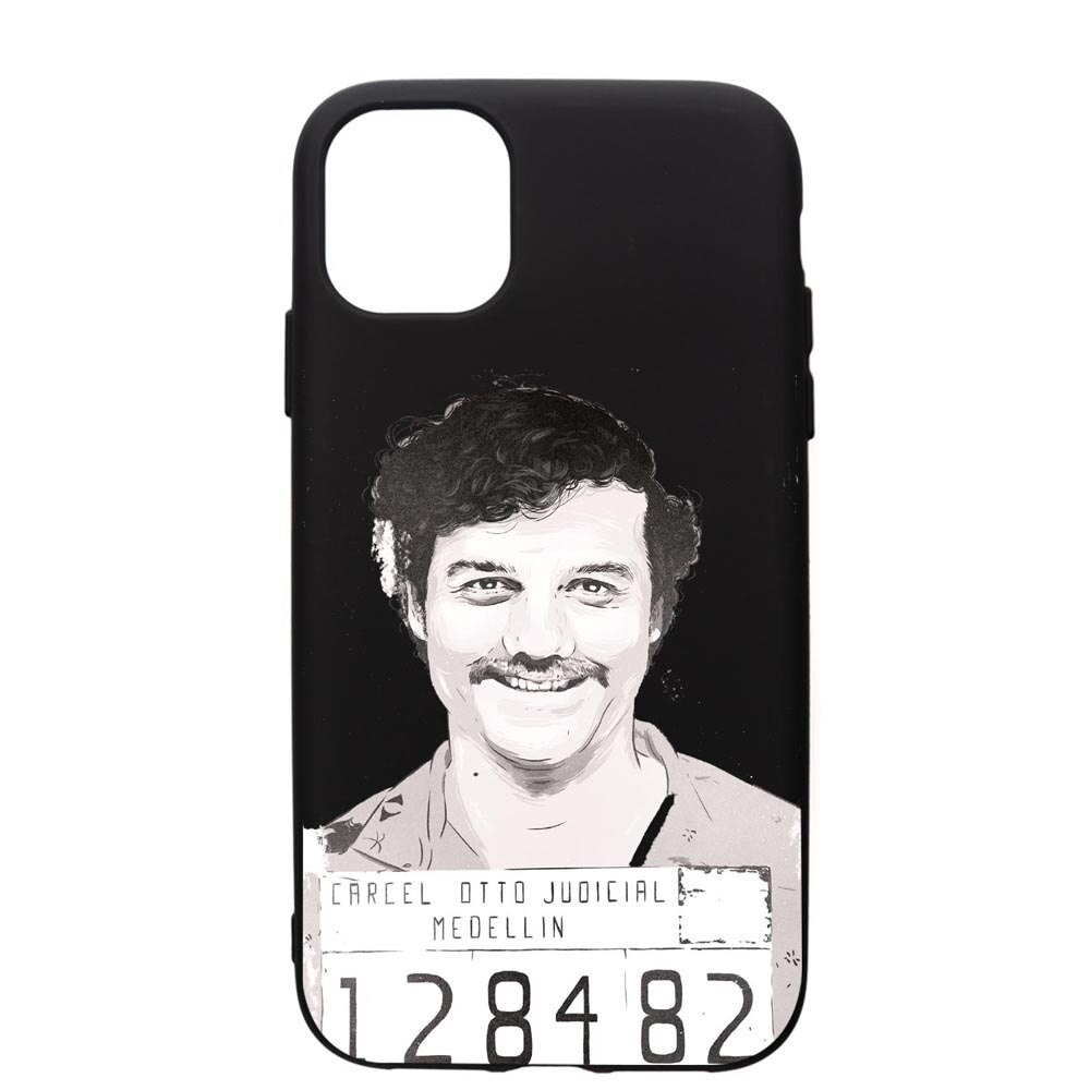 Husa de protectie Apple iPhone 12 Mini, Narcos Pablo Escobar, silicon, cu interiorul din material textil, protectie camera, PB443
