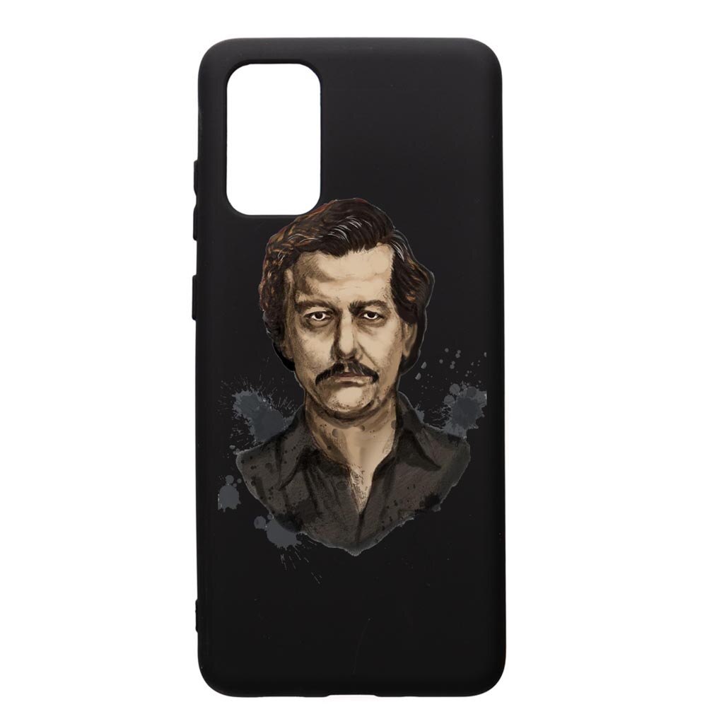 Husa de protectie Samsung Galaxy A41, Narcos Pablo Escobar, silicon, cu interiorul din material textil, protectie camera, PB445