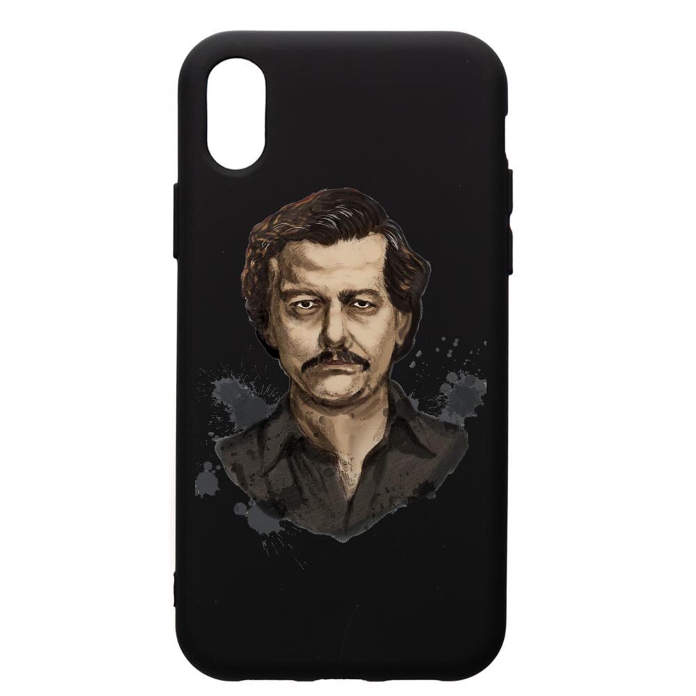 Husa de protectie Apple iPhone XR, Narcos Pablo Escobar, silicon, cu interiorul din material textil, protectie camera, PB445
