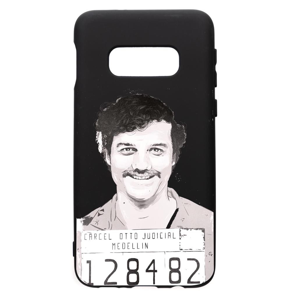 Husa de protectie Samsung Galaxy S10E, Narcos Pablo Escobar, silicon, cu interiorul din material textil, protectie camera, PB443