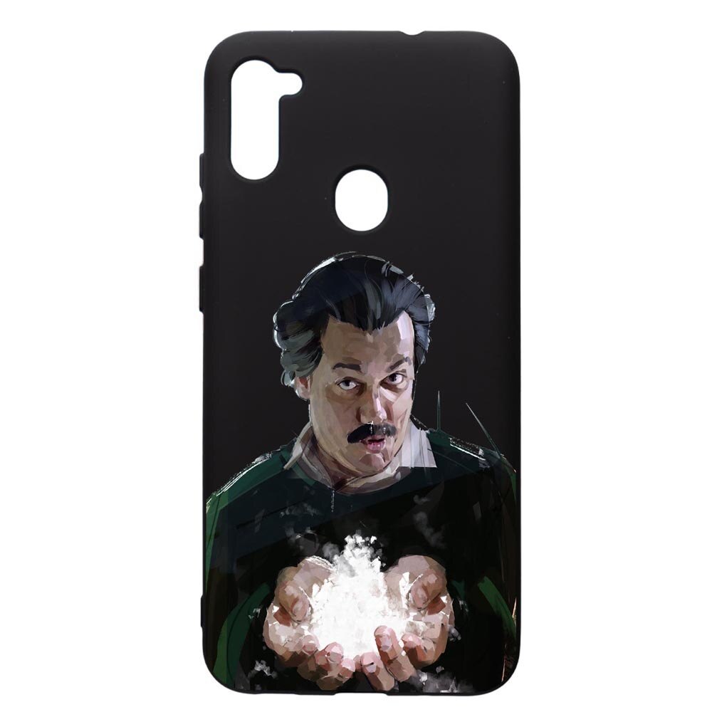 Husa de protectie Samsung Galaxy A11, Narcos Pablo Escobar, silicon, cu interiorul din material textil, protectie camera, PB446