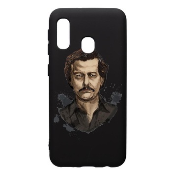 Husa de protectie Samsung Galaxy A20E, Narcos Pablo Escobar, silicon, cu interiorul din material textil, protectie camera, PB445 Husa de protectie Samsung Galaxy A20E, Narcos Pablo Escobar, silicon, cu interiorul din material textil, protectie camera, PB445