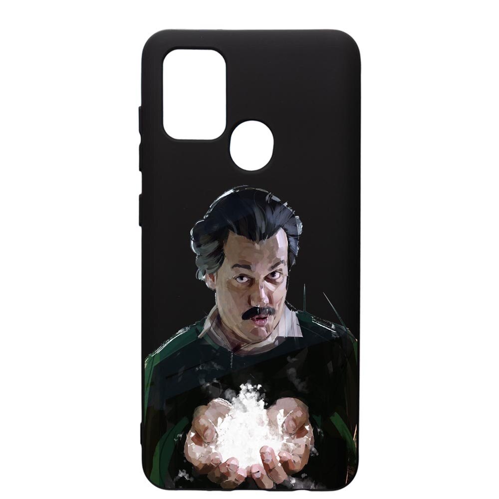 Husa de protectie Samsung Galaxy A21, Narcos Pablo Escobar, silicon, cu interiorul din material textil, protectie camera, PB446