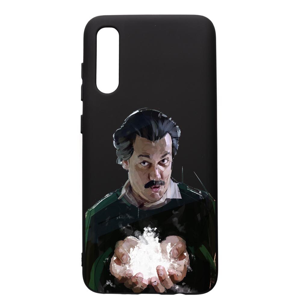 Husa de protectie Samsung Galaxy A30S, Narcos Pablo Escobar, silicon, cu interiorul din material textil, protectie camera, PB446