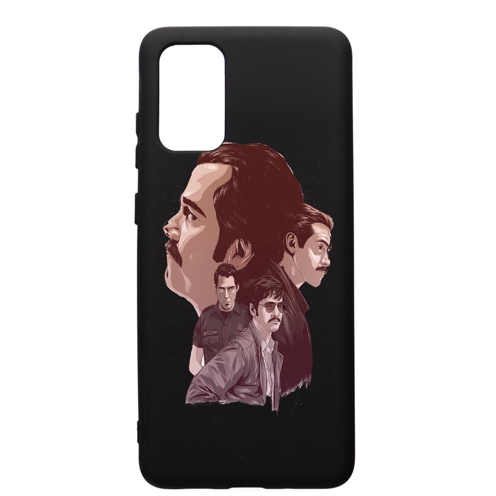 Husa de protectie Samsung Galaxy A71, Narcos, silicon, cu interiorul din material textil, protectie camera, PB448