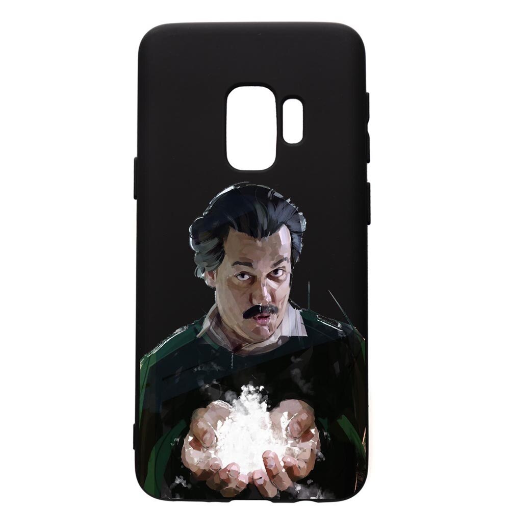 Husa de protectie Samsung Galaxy S9, Narcos Pablo Escobar, silicon, cu interiorul din material textil, protectie camera, PB446