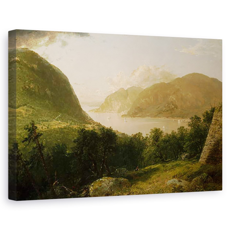 Tablou canvas - John Frederick Kensett - Hudson River Scene, 40 x 60 cm